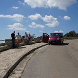 Langs de kust tussen Santa Maria di leuca en Castro.