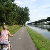 Tussen Vlissingen en Middelburg.