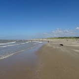 Strandwandeling op dinsdag 4 augustus 2015.