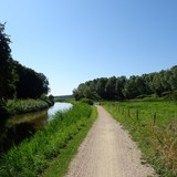 De wallen van Sluis tijdens fietstocht op zaterdag 8 augustus 2015.