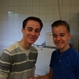 Luuk en Bram.