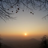 Zonsondergang op het Castello San a.