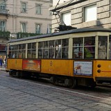 Tram in Milaan.