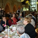 Lunch in het Kruisherenhotel.