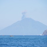 Stromboli net na een explosie.