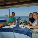 Lunch in Panarea.