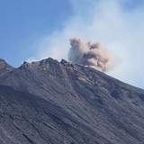 Stromboli net na een explosie.