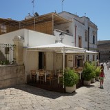 Dit restaurant, Laltro baffo (de andere snor), is zo goed dat wij er in drie dagen twee keer gegeten hebben.