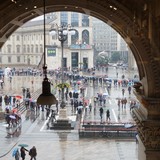 Zicht op de Piazza del Duomo.