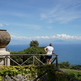 De tuin van Villa Cimbrone in Ravello