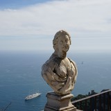 De tuin van Villa Cimbrone in Ravello