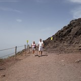 Op de Vesuvius.