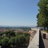 Uitzicht vanaf de oude stad in Perugia.